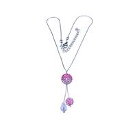 Kette mit Anhänger "Valea", Damen, Gr. onesize, Metall, rosa, COLLEZIONE ALESSANDRO, Halsketten, mit Strasskugeln (35822322-0) rosa