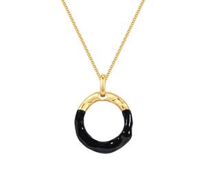 Kette mit Anhänger YOKOAMII "AV103", gelbgold, Halsketten, Damen, 65,0cm Basiskette + 5,0cm Verlängerung (45441829-0) gelbgold