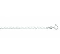 Kette ohne Anhänger ADELIA´S "Ankerkette Halskette 925 Silber - Silberkette" Gr. 38, silber, Halsketten, Damen, 38, Silber 925 (Sterlingsilber), Silberkette (83555614-38) silber