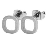 Kette ohne Anhänger ADELIA´S "Damen Halskette - Ankerkette aus Edelstahl 43 cm", silber, Halsketten, Damen, 43cm, Edelstahl, Zum Verschenken - passend für viele Anlässe (26505847-0) silber