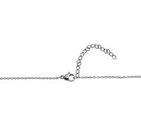 Kette ohne Anhänger ADELIA´S "Damen Halskette - Ankerkette aus Edelstahl 43 cm", silber, Halsketten, Damen, 43cm, Edelstahl, Ideal zum Verschenken - schlicht und stilvoll (22741503-0) silber