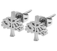 Kette ohne Anhänger ADELIA´S "Damen Halskette - Ankerkette aus Edelstahl 43 cm", silber, Halsketten, Damen, 43cm, Edelstahl, Perfekt zum Verschenken an besondere Menschen (51846949-0) silber