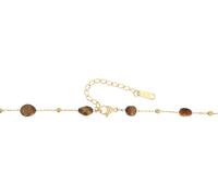 Kette ohne Anhänger ADELIA´S "Damen Halskette aus Edelstahl 40 cm", gold, Halsketten, Damen, 40cm, Edelstahl, Ein kleines Geschenk mit großer Wirkung (95369846-0) gold