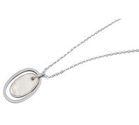 Kette ohne Anhänger ADELIA´S "Damen Halskette mit Anhänger - aus Edelstahl", silber, Halsketten, Damen, 43cm, Edelstahl, Ein kleines Geschenk mit großer Wirkung (49812115-0) silber