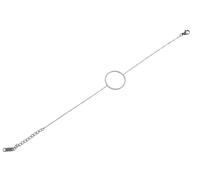 Kette ohne Anhänger ADELIA´S "Damen Halskette mit Anhänger - aus Edelstahl", silber, Halsketten, Damen, 43cm, Edelstahl, Zum Verschenken - passend für viele Anlässe (66872654-0) silber