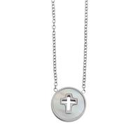 Kette ohne Anhänger ADELIA´S "Damen Halskette mit Anhänger - aus Edelstahl", silber, Halsketten, Damen, 48cm, Edelstahl, Ein Geschenk, das Freude macht (78323423-0) silber