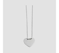 Kette ohne Anhänger ADELIA´S "Damen Halskette mit Anhänger - Herz aus 925 Silber", silber, Halsketten, Damen, 48cm, Silber 925 (Sterlingsilber), Schöne Geschenkidee zum Valentinstag (69692063-0) silbe