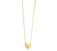 Kette ohne Anhänger ADELIA´S "Damen Halskette mit Anhänger - Herz aus Edelstahl", gold, Halsketten, Damen, 47cm, Edelstahl, Geschenkidee: zeitlos und vielseitig (27955706-0) gold