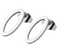 Kette ohne Anhänger ADELIA´S "Damen Halskette mit Anhänger - Herz aus Edelstahl", silber, Halsketten, Damen, 55cm, Edelstahl, Schöne Geschenkidee zum Muttertag (76444653-0) silber