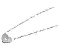 Kette ohne Anhänger ADELIA´S "Damen Halskette mit Anhänger - Herz aus Edelstahl", silber, Halsketten, Damen, 48cm, Edelstahl, Geschenkidee: zeitlos und vielseitig (77488608-0) silber