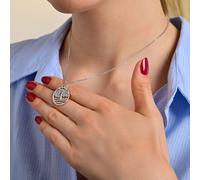 Kette ohne Anhänger ADELIA´S "Damen Halskette mit Anhänger - Lebensbaum aus Edelstahl", silber, Halsketten, Damen, 43cm, Edelstahl, Perfekt als Geschenk zum Jubiläum (38798521-0) silber