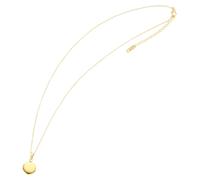 Kette ohne Anhänger ADELIA´S "Damen Halskette mit Anhänger - Medaillon aus Edelstahl", gold, Halsketten, Damen, 48cm, Edelstahl, Schöne Geschenkidee zum Jubiläum (73346863-0) gold
