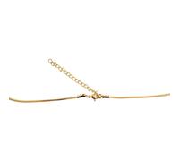 Kette ohne Anhänger ADELIA´S "Damen Halskette - Schlangenkette aus Edelstahl 70 cm", gold, Halsketten, Damen, 70cm, Edelstahl, Ideal zum Verschenken - schlicht und stilvoll (79898263-0) gold