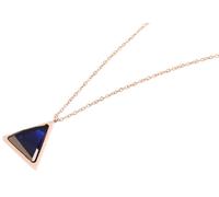 Kette ohne Anhänger ADELIA´S "Halskette - Ankerkette aus Edelstahl 43 cm", gold, Halsketten, Damen, 43cm, Edelstahl, Eine schöne Geschenkidee für jeden Anlass (66318516-0) gold