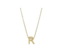 Kette ohne Anhänger ADELIA´S "Halskette - Buchstabe N aus Edelstahl 45+5", gold, Halsketten, Damen, 50cm, Edelstahl, Ideal als Geschenk - dezent und elegant (27049835-0) gold