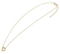 Kette ohne Anhänger ADELIA´S "Halskette - Buchstabe N aus Edelstahl 45+5", gold, Halsketten, Damen, 50cm, Edelstahl, Geschenkidee: zeitlos und vielseitig (19544016-0) gold