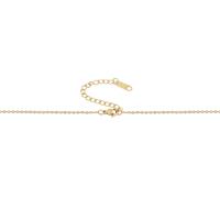 Kette ohne Anhänger ADELIA´S "Halskette mit Anhänger - aus Edelstahl", gold, Halsketten, Damen, 43cm, Edelstahl, Ein kleines Geschenk mit großer Wirkung (75233936-0) gold
