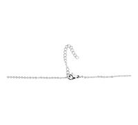 Kette ohne Anhänger ADELIA´S "Halskette mit Anhänger - Herz aus Edelstahl", silber, Halsketten, Damen, 43cm, Edelstahl, Ein Geschenk, das Freude macht (72780440-0) silber