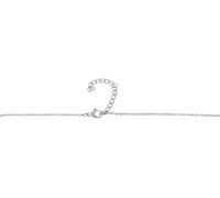Kette ohne Anhänger ADELIA´S "Halskette mit Anhänger - Kreuz aus Edelstahl", silber, Halsketten, Damen, 43cm, Edelstahl, Zum Verschenken - passend für viele Anlässe (25033102-0) silber