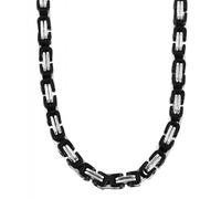 Kette ohne Anhänger ADELIA´S "Herren Edelstahl Königskette Halskette" Gr. 60, silber, Halsketten, Herren, 60, Edelstahl (83459249-60) silber