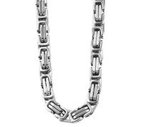 Kette ohne Anhänger ADELIA´S "Herren Edelstahl Königskette Halskette" Gr. 60, silber, Halsketten, Herren, 60, Edelstahl (97833910-60) silber