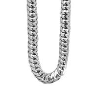 Kette ohne Anhänger ADELIA´S "Herren Halskette aus Edelstahl 60 cm", silber, Halsketten, Herren, 60cm, Edelstahl, Ein Geschenk, das Freude macht (79645817-0) silber