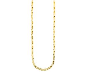 Kette ohne Anhänger ADELIA´S "Herren Halskette - Königskette aus Edelstahl 60 cm", gold, Halsketten, Herren, 60cm, Edelstahl, Ideal als Geschenk für besondere Anlässe (88624600-0) gold