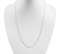 Kette ohne Anhänger ADELIA´S "Unisex Halskette - Ankerkette aus 925 Silber 42+3", silber, Halsketten, Damen, 45cm, Silber 925 (Sterlingsilber), Perfekt als Geschenk für besondere Menschen (93360613-0)