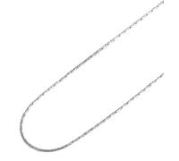 Kette ohne Anhänger ADELIA´S "Unisex Halskette - Ankerkette aus Edelstahl" Gr. 60, silber, Halsketten, Damen, 60, Edelstahl, Ein kleines Geschenk mit großer Wirkung (93067231-60) silber