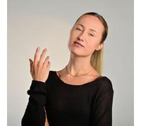 Kette ohne Anhänger ADELIA´S "Unisex Halskette - Erbskette aus Edelstahl 40 cm", gold, Halsketten, Damen, 40cm, Edelstahl, Ein kleines Geschenk mit großer Wirkung (62659112-0) gold