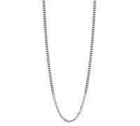 Kette ohne Anhänger ADELIA´S "Unisex Halskette - Panzerkette aus 925 Silber 42 cm", silber, Halsketten, Damen, 42cm, Silber 925 (Sterlingsilber), Ideal zum Verschenken - schlicht und stilvoll (8830610