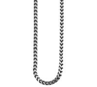Kette ohne Anhänger ADELIA´S "Unisex Halskette - Panzerkette aus Edelstahl 43 cm", silber, Halsketten, Damen, 43cm, Edelstahl, Schöne Geschenkidee zum einfach so (89706420-0) silber