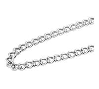 Kette ohne Anhänger ADELIA´S "Unisex Halskette - Panzerkette aus Edelstahl 70 cm", silber, Halsketten, Damen, 70cm, Edelstahl, Zum Verschenken - passend für viele Anlässe (33096132-0) silber