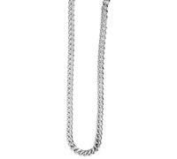 Kette ohne Anhänger ADELIA´S "Unisex Halskette - Panzerkette aus Edelstahl 70 cm", silber, Halsketten, Damen, 70cm, Edelstahl, Zum Verschenken an Menschen, die Ihnen am Herzen liegen (62419234-0) silb