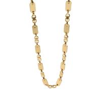 Kette ohne Anhänger ADELIA´S "Unisex Halskette - Plattenkette aus Edelstahl 55 cm", gold, Halsketten, Damen, 55cm, Edelstahl, Zum Verschenken - passend für viele Anlässe (71210819-0) gold