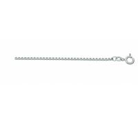 Kette ohne Anhänger ADELIA´S "Venezianerkette Halskette 333 Weißgold ( 8K ) - Goldkette" Gr. 42, silber, Halsketten, Damen, 42, Gold, Goldkette (32550733-42) silber
