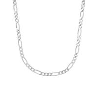 Kette ohne Anhänger AMOR, silberfarben, Halsketten, Herren, Silber 925 (Sterlingsilber), L: 50 B: 4,3mm, B:4,3mm (78830527-0) silberfarben