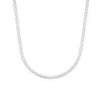 Kette ohne Anhänger AMOR, silberfarben, Halsketten, Herren, Silber 925 (Sterlingsilber), L: 55 B: 3,4mm, B:3,4mm (49697457-0) silberfarben