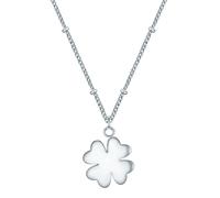 Eastside - Halskette Kleeblatt Edelstahl in Silber Ketten Damen