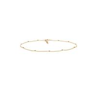 Kette ohne Anhänger ELLI "Choker Kugelkette ohne Anhänger 925 Silber", gold, Halsketten, Damen, 36, ohne Stein, Silber 925 (Sterlingsilber), L: 36 (248161-0) gold