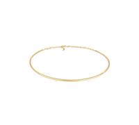 Kette ohne Anhänger ELLI "Elli Halskette Choker Cuff Basic It-Piece Blogger 925er Silber" Gr. 40, gold, Halsketten, Damen, 40, ohne Stein, Silber 925 (Sterlingsilber), L: 40 (43398339-40) gold