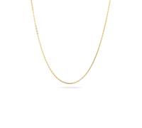 Kette ohne Anhänger ELLI "Halskette Ankerkette Basic 925 Sterling Silber" Gr. 45, gold, Halsketten, Damen, Silber 925 (Sterlingsilber) (62560042-45) gold