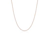 Kette ohne Anhänger ELLI "Kugelkette Silberkette Fein 925 Silber" Halsketten Gr. 55, ohne Stein, Silber 925 (Sterlingsilber), Länge: 45 cm, rosegold Damen (41745601-55) rosegold