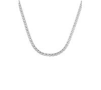 Kette ohne Anhänger FIRETTI "Schmuck Geschenk Silber 925 Halsschmuck Halskette Gliederkette", silber (silberfarben), Halsketten, Damen, Silber 925 (Sterlingsilber), L: 45 B: 1,4mm, Kette ohne Anhänger