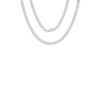 Kette ohne Anhänger FIRETTI "Schmuck Geschenk Silber 925 Halsschmuck Halskette Panzerkette" Gr. 50, silber (silberfarben), Halsketten, Damen, 50, Silber 925 (Sterlingsilber), B: 4,8mm, B:4,8mm (508241