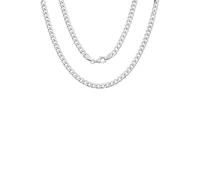 Kette ohne Anhänger FIRETTI "Schmuck Geschenk Silber 925 Halsschmuck Halskette Panzerkette" Gr. 60, silber (silberfarben), Halsketten, Damen, 60, Silber 925 (Sterlingsilber), B: 4,8mm, B:4,8mm (508241