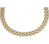 Kette ohne Anhänger FOSSIL "Schmuck Geschenk Edelstahl Halskette Arden", gold (gelbgoldfarben), Halsketten, Damen, Edelstahl, L: 45,5 B: 14,1mm, B:14,1mm (34176040-0) gelbgoldfarben