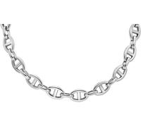 Kette ohne Anhänger FOSSIL "Schmuck Geschenk Edelstahl Heritage D-Link", silber (edelstahlfarben), Halsketten, Damen, Edelstahl Metall, L: 45,5 B: 7,8mm, Edelstahl, Metall, B:7,8mm (65575500-0) edelst