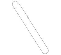 Kette ohne Anhänger JOBO "Doppel-Ankerkette", grau (platin 950), Halsketten, Damen, Platin 950, L: 45, 950 Platin 0,9 mm 45 cm (59989808-0) platin 950