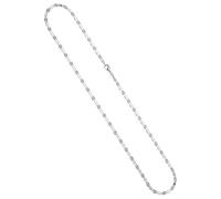 Kette ohne Anhänger JOBO "Kette Fantasiekette 3,2 mm" Gr. 50, silber 925, Halsketten, Damen, 50cm, Silber 925 (Sterlingsilber), 925 Silber rhodiniert (96185568-50) silber 925